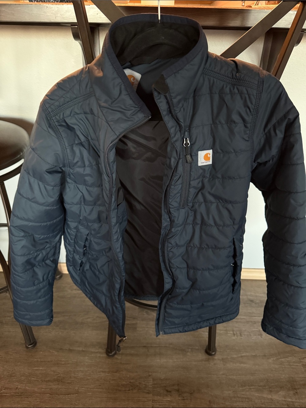 Carhartt Women’s Navy Quilted Puffer Jacket